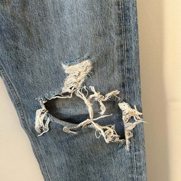 AGOLDE 90’s pinch waist denim distressed size 28 - Picture 3 of 5